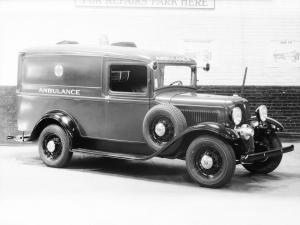 Ford V8 Model 46 Ambulance by Crown Body & Coach Corp